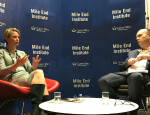 Yvette Cooper with Philip Cowley