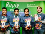 L-R: Adnan Salehin, Ayush Verma, Aniruddha Ray and Giorgi Karkashadze